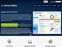 Tablet Screenshot of driverwhiz.com